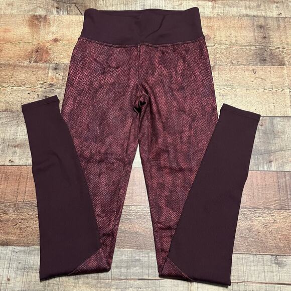 JoyLab BUNDLE 2 Women's Black & Red Reptile Print Athletic Leggings Sz XS Gym - Picture 6 of 8